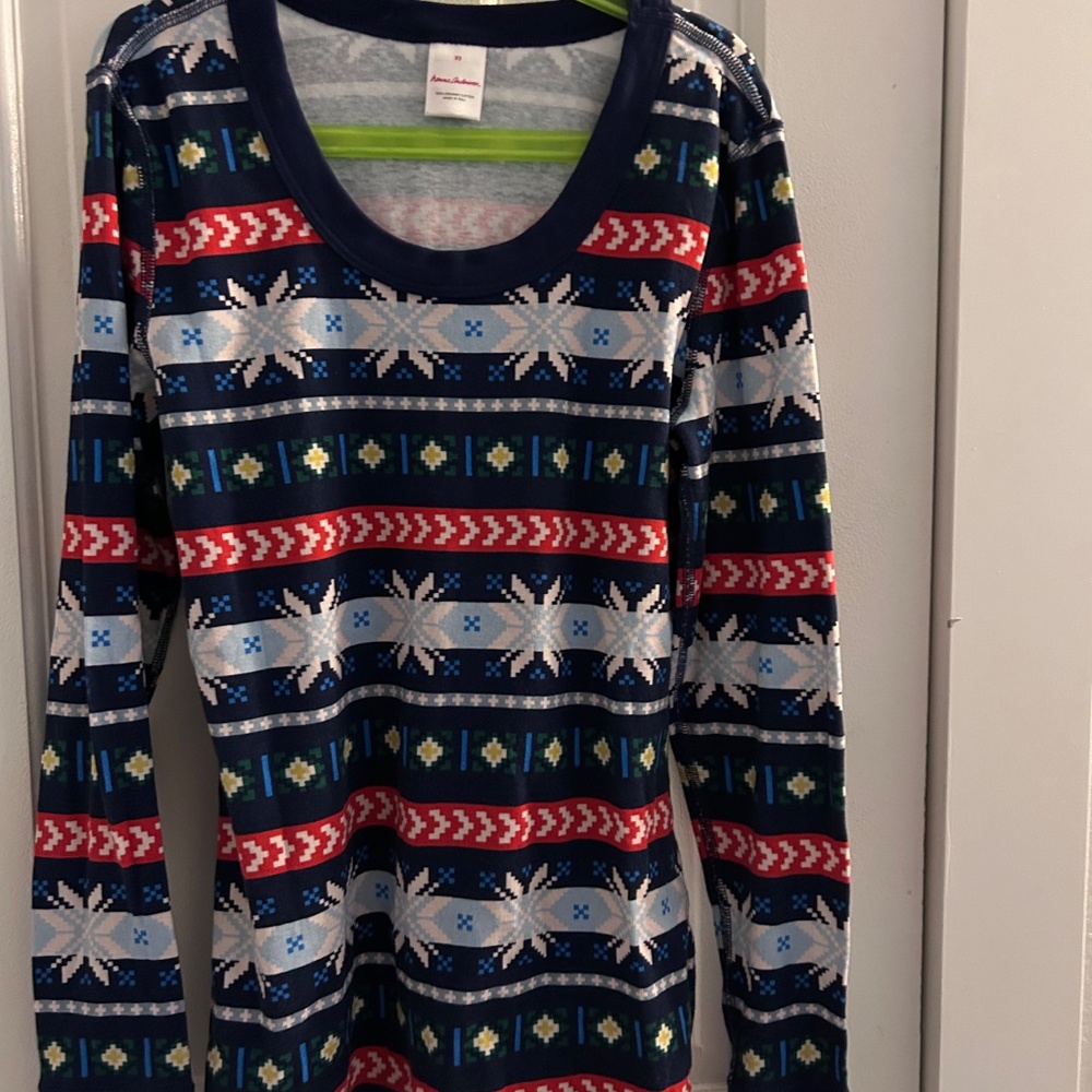 Hanna Andersson Womens 2-Piece Holiday Pajamas